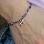 Cocker Spaniel Crystal Bracelet Personalised, thumbnail 1 of 6