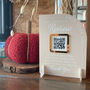 Modern Arch 3D Acrylic Branded Business Qr Code Sign, thumbnail 8 of 9