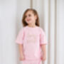 Personalised Embroidered Ages Birthday T Shirt And Shorts Set, thumbnail 2 of 6