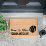 Home Is Where Your Plants Live Print Doormat, thumbnail 1 of 4
