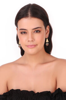 Priya Triangle Earrings, 3 of 3