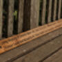 Wooden Engraved Memorial Bench Plaque, thumbnail 2 of 11