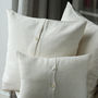 Lara Linen Decorative Cushion Covers, thumbnail 4 of 10