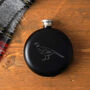 The Highlands Pheasant 6oz Hip Flask In Gift Box, thumbnail 1 of 2