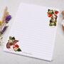 A5 Letter Writing Paper With Mice And Strawberry, thumbnail 3 of 4