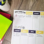 Personalised Teacher Wall Planner, thumbnail 7 of 8