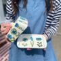 Personalised Hand Painted Retro Flower Butter Dish, thumbnail 2 of 2