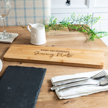 Personalised Sharing Platter Serving Board, 4 of 5