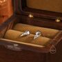 Sterling Silver Tiny Bird Skull Stud Earrings Earrings, thumbnail 3 of 11