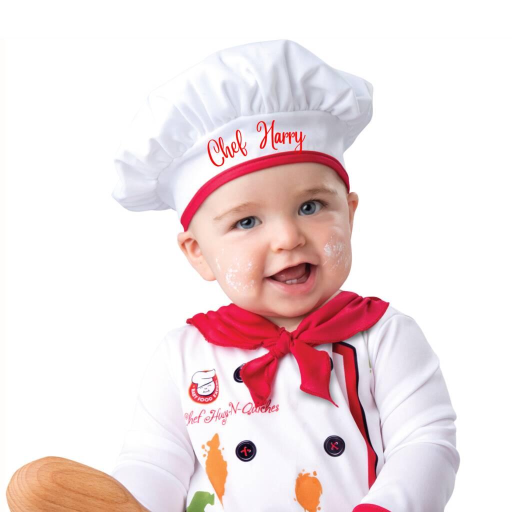 Baby Chef Outfit Personalised By Time To Dress Up | notonthehighstreet.com