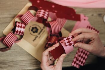 Berry And Blush | Paper Chain Kit, 10 of 12