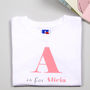 Children's Personalised Alphabet T Shirts, thumbnail 6 of 6