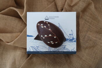 Dark Chocolate Pussy Willow Egg With Champagne Truffles, 4 of 7