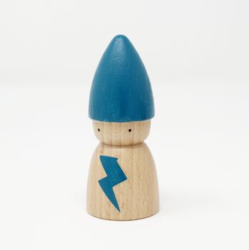 Worry Gnome Peg Doll, 9 of 11