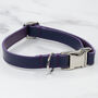 Soft Leather Adjustable Clip On Collar, thumbnail 7 of 9