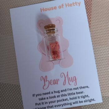 Bear Hug / Pocket Hug Thoughtful Keepsake Gift, 11 of 11