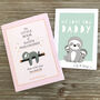 Little Book Of Sloth Philosophy, Daddy Father's Card, thumbnail 1 of 6