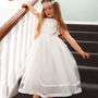 Rose Flower Girl Dress ~ Lilly + Bo Collection, thumbnail 1 of 4