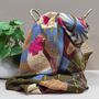 Autumnal Hedgerow Print Scarf, thumbnail 1 of 4
