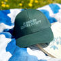 Homebody Leisure Society Slogan Cap, thumbnail 2 of 8