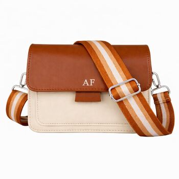 Personalised Embossed Box Cross Body Bag, 9 of 11