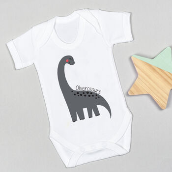 Personalised Dinosaur Baby New Mum Hamper Gift, 3 of 6