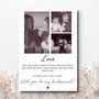 Personalised Bridesmaid Proposal Photo Card, Maid Of Honour Proposal Card, thumbnail 1 of 6