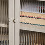 Tall Taylor Glass Cabinet In Panna Cotta, thumbnail 3 of 6