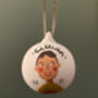 Custom Original Hand Painted Bauble, thumbnail 2 of 4