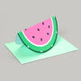 Summer Watermelon Card, thumbnail 1 of 3