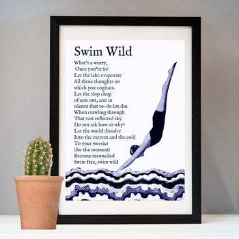 Swimming Print, 4 of 10