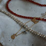 Sierra Bracelet 14k Gold Filled Hematine Silver Beads, thumbnail 5 of 7