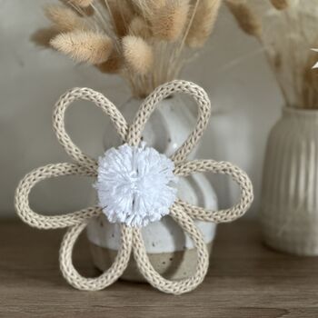 Knitted Wire Daisy, 4 of 7