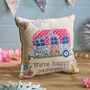 Happy Campers Cushion, thumbnail 1 of 2
