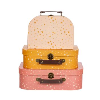 Little Stars Set Of Three Mini Suitcases, 3 of 4