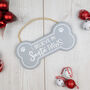 I Believe In Santa Paws Wooden Sign, thumbnail 4 of 6
