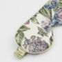 Hydrangea Ivory Sleep Mask, thumbnail 2 of 4