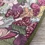 Green Tweed Botanist Lined Drum Lampshade, thumbnail 2 of 10