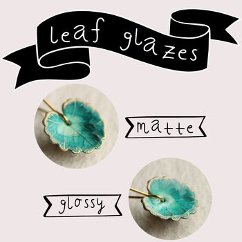 Cabbage Leaf Turquoise Earrings, 3 of 8