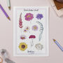 Floral Sticker Sheets, thumbnail 1 of 6