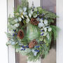 Eucalyptus And Blue Berry Christmas Wreath, thumbnail 2 of 5