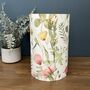 Alda Multi Spring Flowers Tall Cylinder Lampshade, thumbnail 2 of 11