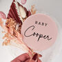 Acrylic Baby Shower Cake Topper, thumbnail 4 of 8