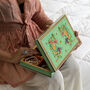 Hand Painted Wooden Jewellery Box Green Birthday Gift, thumbnail 1 of 6