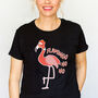 Flamingo Christmas T Shirt, thumbnail 1 of 6