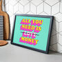 'All You Need Is Money' Graphic Poster, thumbnail 1 of 4