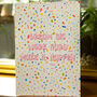 Motivational Faux Terrazzo Print, thumbnail 7 of 12