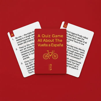 A Quiz Game That's All About The Vuelta A España, 3 of 3