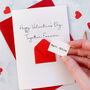 Personalised Together Forever Valentine's Envelope Card, thumbnail 3 of 3