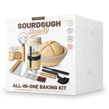 All In One Artisan Sourdough Starter And Baking Kit, 4 of 7